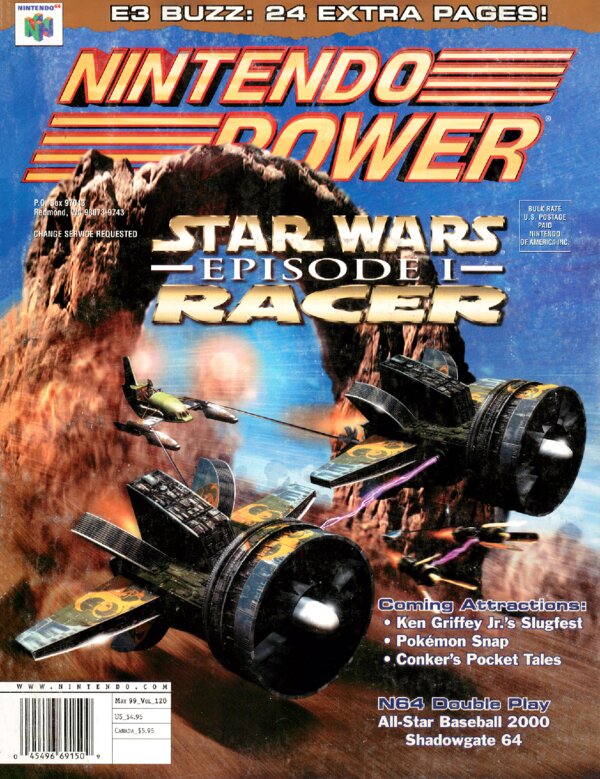 Nintendo Power Issue 120 (May 1999) cover